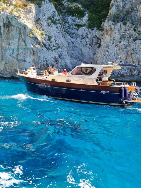 Private Capri Boat Tour From Sorrento - Important Information