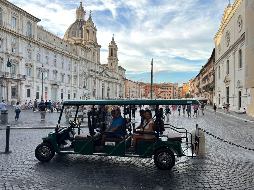 Private Golf-Cart Tour in Rome - Exclusions