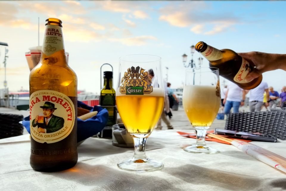 Private Italian Beer Tasting Tour in Venice Old Town - Includes