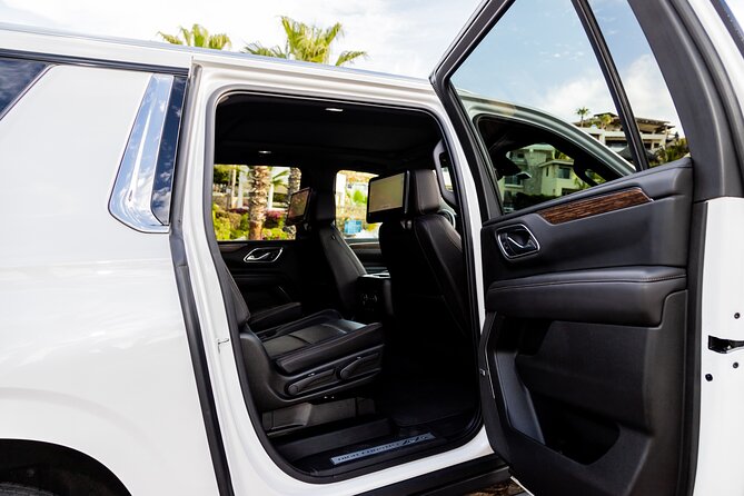 Private SUV Round-Trip From Airport to Hotels in Puerto Los Cabos - Vehicle and Amenities