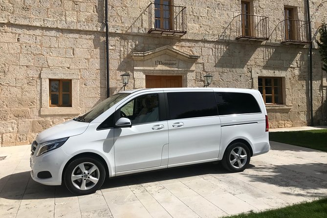 Private Transfer Burgos or Leon City to Valladolid by Luxury Van - Cancellation Policy and Information