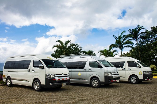 Private Transfer La Fortuna to Int. Airport Liberia From 1 to 6 Passengers - Additional Services Offered