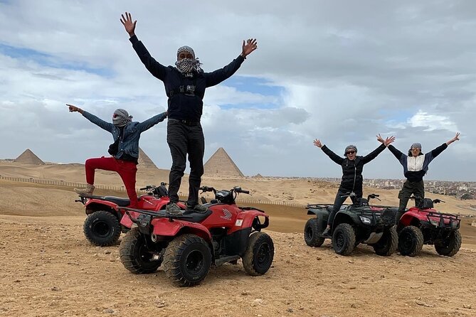 Quad Bike , Lunch and Camel Ride Private Tours From Cairo Giza Hotel - Traveler Photos
