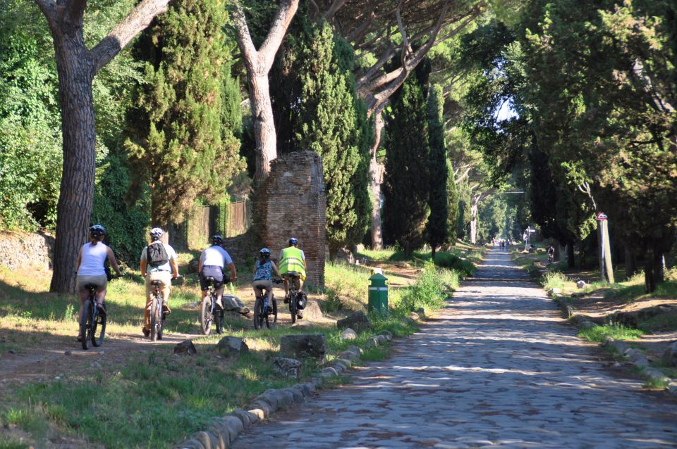 Rome: Appian Way, Aqueducts, & Catacombs Guided E-Bike Tour - Important Information