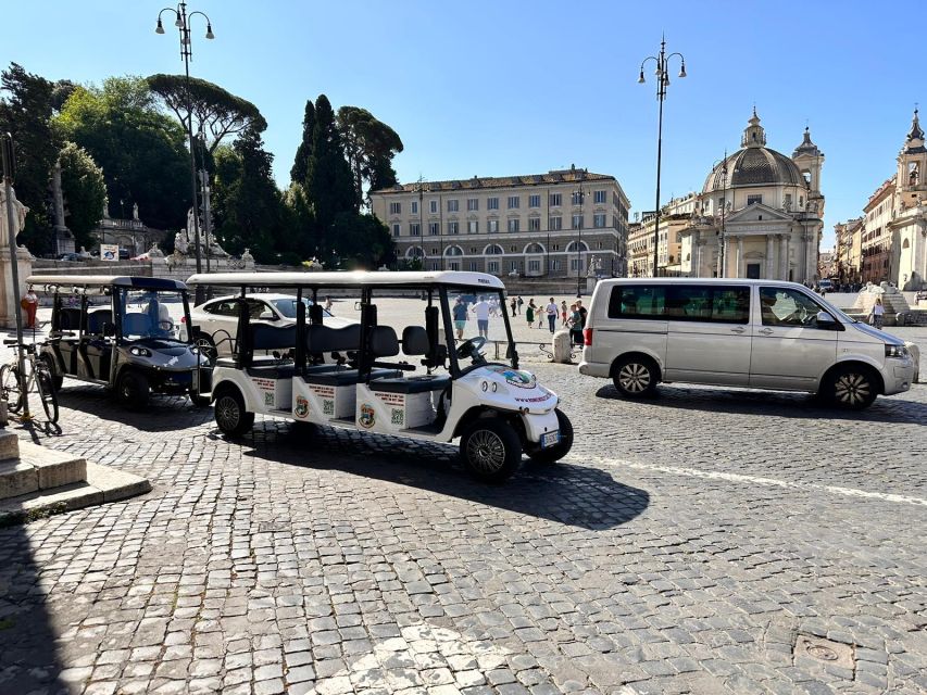 Rome in Golf Cart 6 Hours the Really Top! - Itinerary