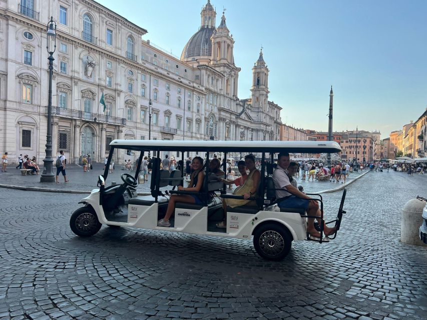 Rome: Private City Highlights Golf Cart Tour - Inclusions in the Tour Package