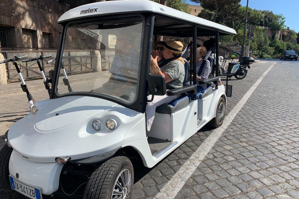 Rome: Private Golf Cart City Highlights Tour - Tour Description