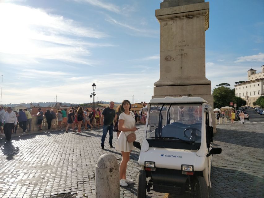 Rome: Private Golf Cart Tour - Off the Beaten Path