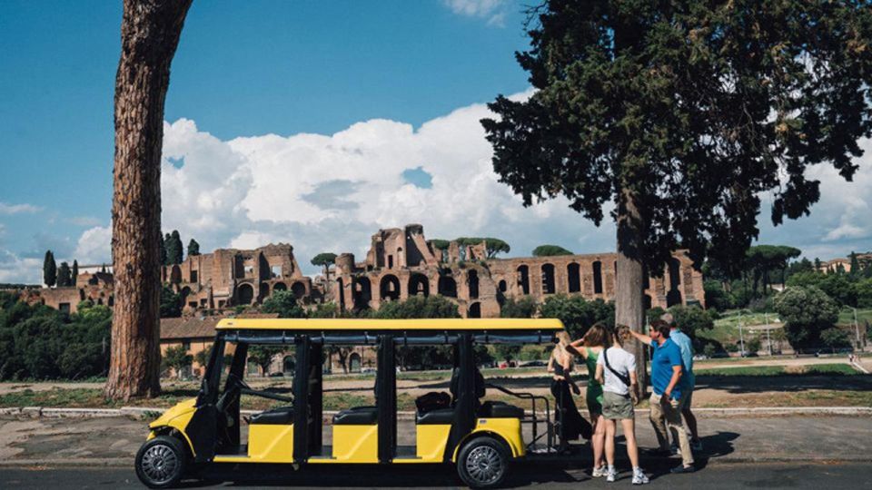 Rome Private Golfcart Tour - Important Information