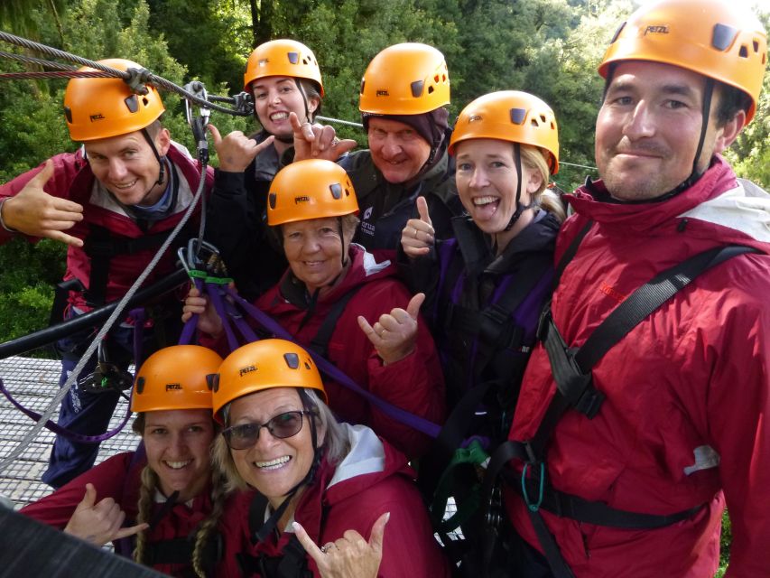 Rotorua: Guided Zipline Adventure Tour With Photos - Full Experience Description