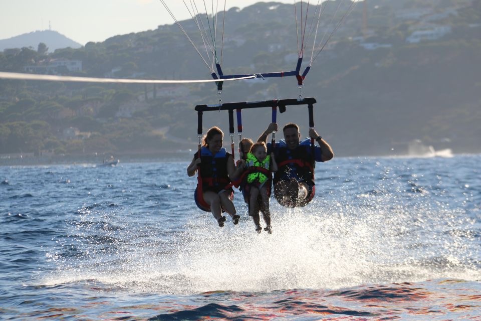 Sainte Maxime: Parasailing - Languages and Validity