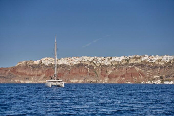 Santorini: Caldera Classic All-Inclusive Catamaran Cruise - Inclusions