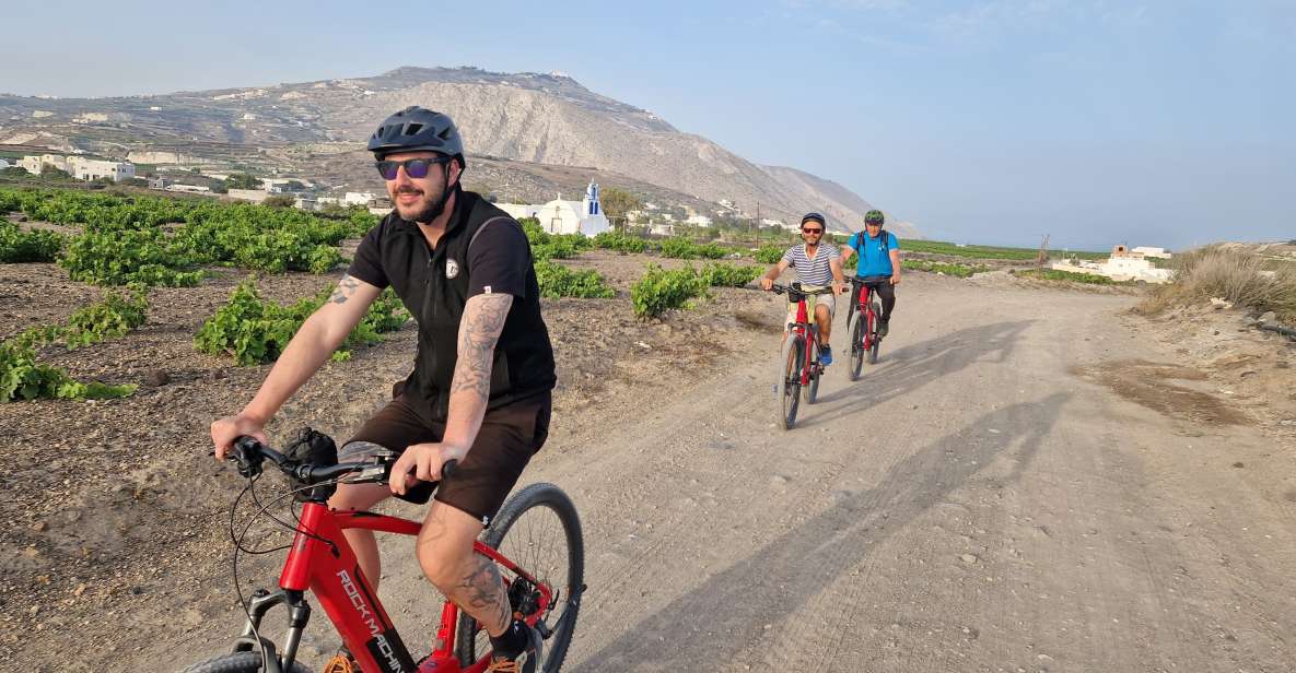 Santorini: E-Bike Tour Experience - Exclusions