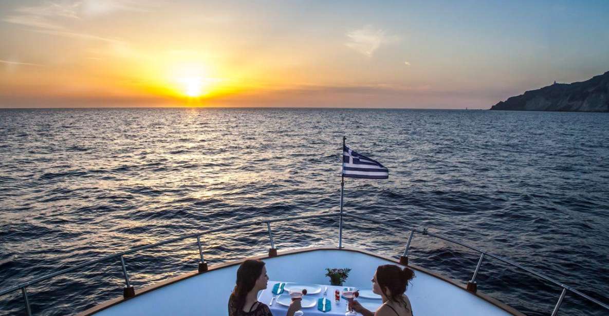 Santorini: Motor Yacht Private Cruise With 5-Course Meal - Directions