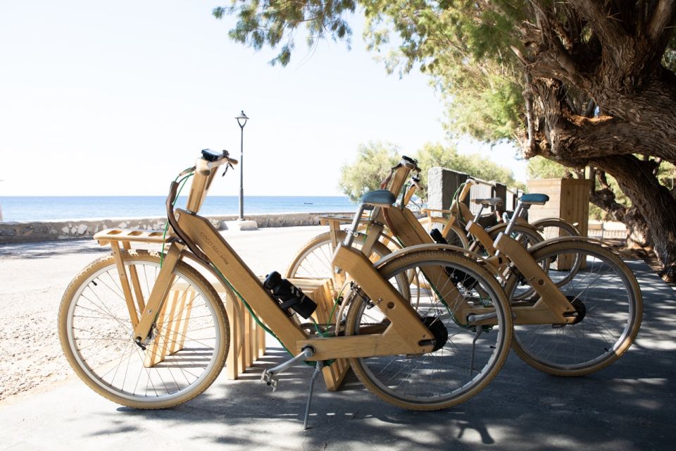 Santorini: Private E-Bike Village Tour With Lunch or Dinner - Inclusions in the Package