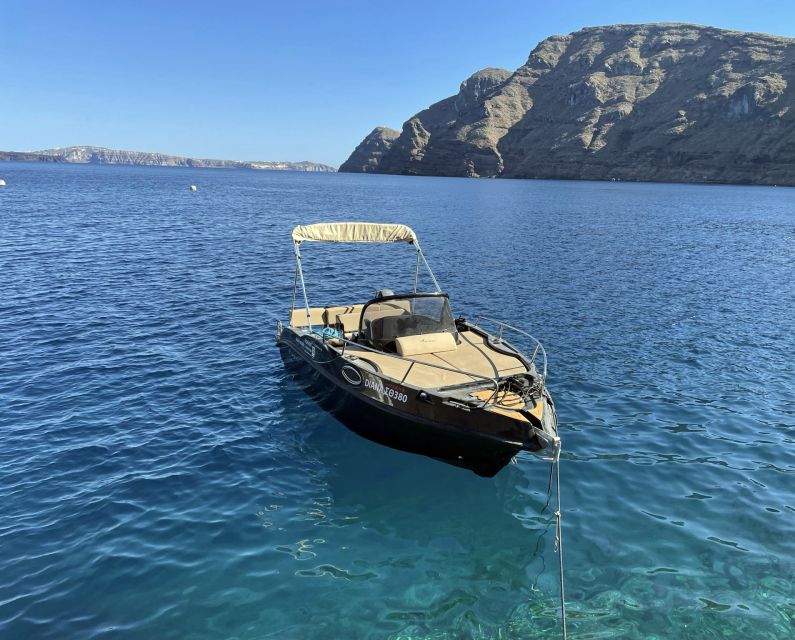 Santorini Rent a Boat License Free - Exclusions