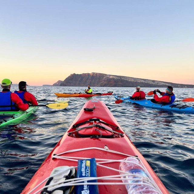 Santorini: South Sea Kayaking Tour With Sea Caves and Picnic - Safety and Highlights