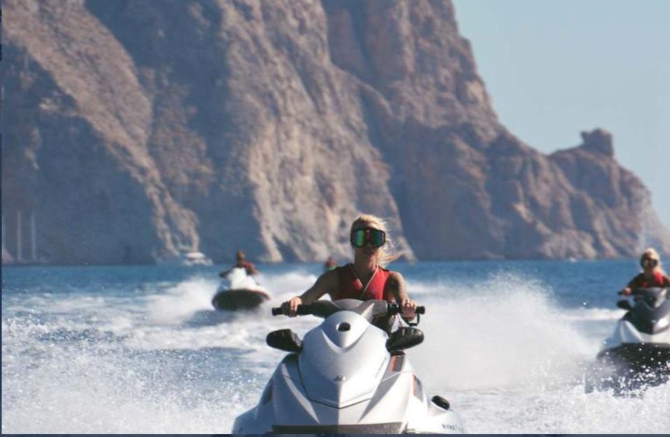 Santorini Thrill Trio: Jet Ski, Tube, Kayak Package - Safety Measures