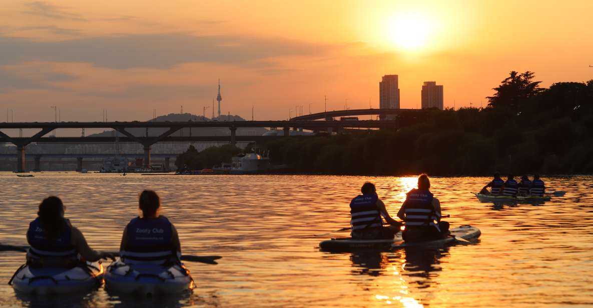 Seoul: Stand Up Paddle Board(SUP) & Kayak in Han River - Inclusions