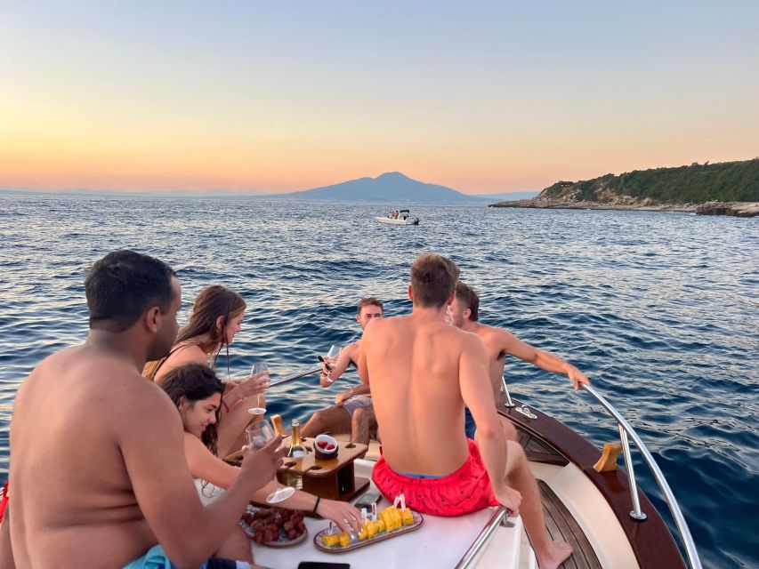 Sorrento: Private Sunset Boat Tour With Music and Aperitif - Inclusions