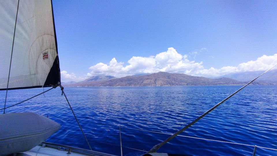 South Crete: Sunset Sailing Full Day Trip With Finger Food - Safety Guidelines