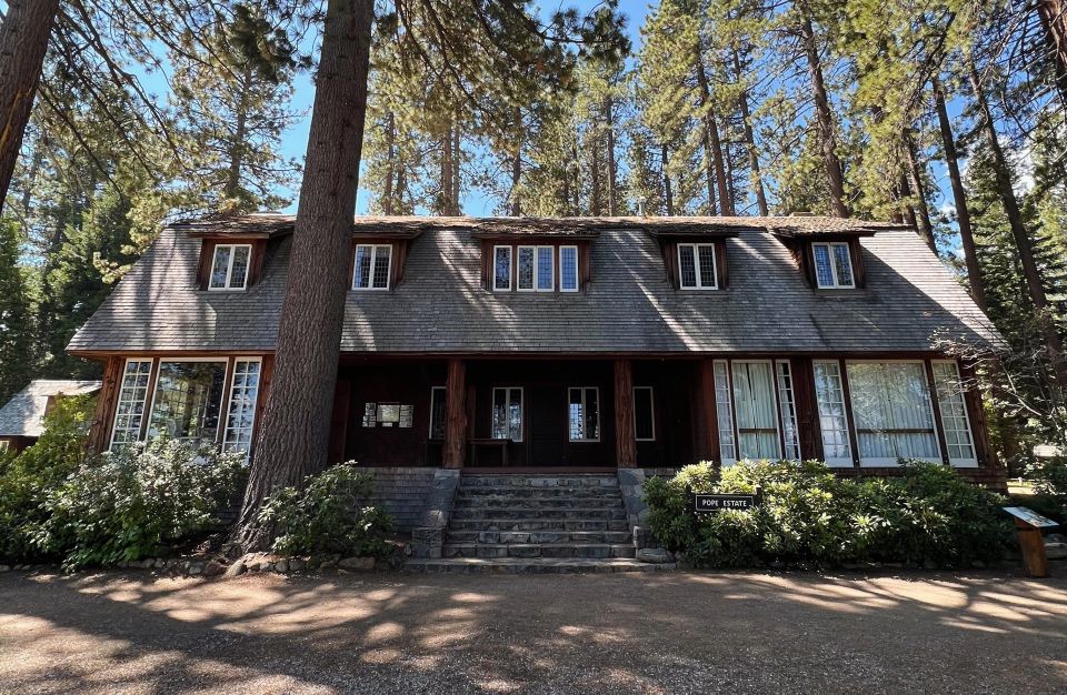 South Lake Tahoe: Tallac Historic Site Pope House Tour - Inclusions in the Tour