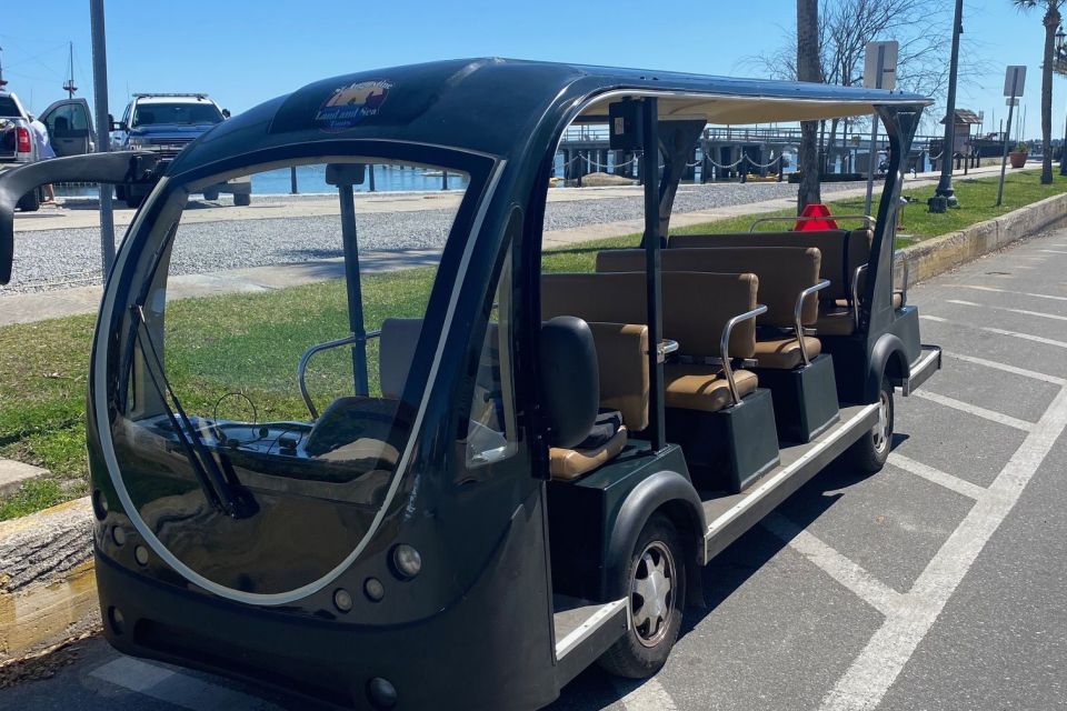 St. Augustine: Waterfront and Downtown Golf Cart Tour - Booking Information