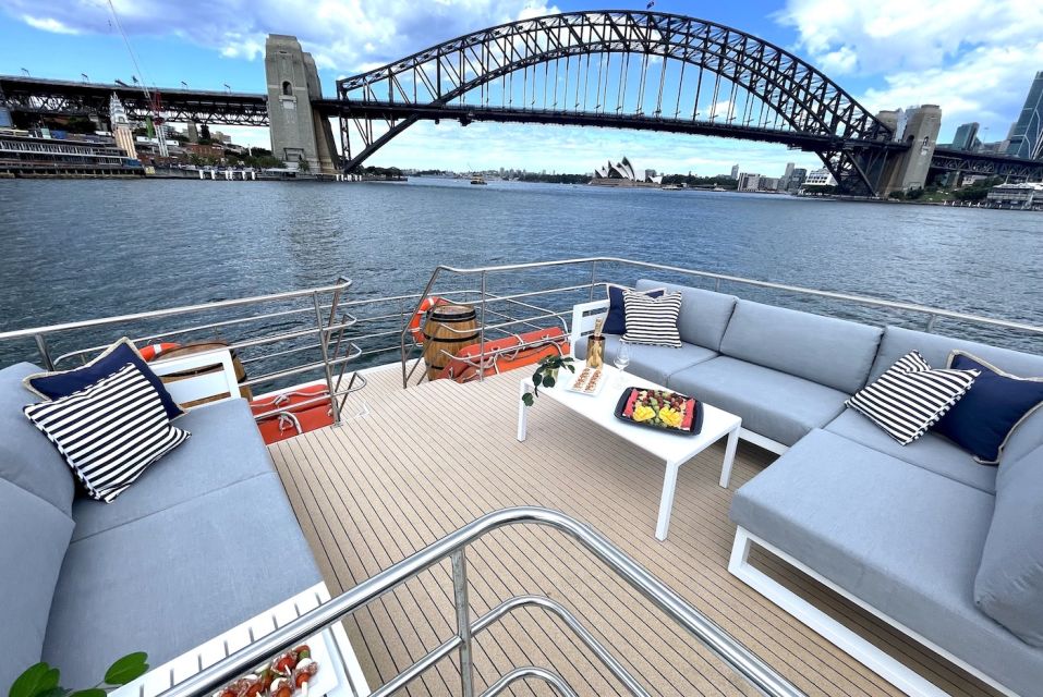 Sydney: Intimate Vivid Harbour Cruise With Canapes - Luxury Catamaran Heaven