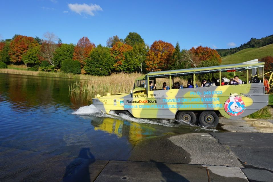 Tarawera and Lakes 2-Hour Duck Eco Tour - Tour Description