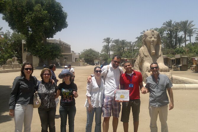 Tours From Cairo Airport Giza Pyramids Memphis City Saqqara and Dahshur - Cancellation Policy