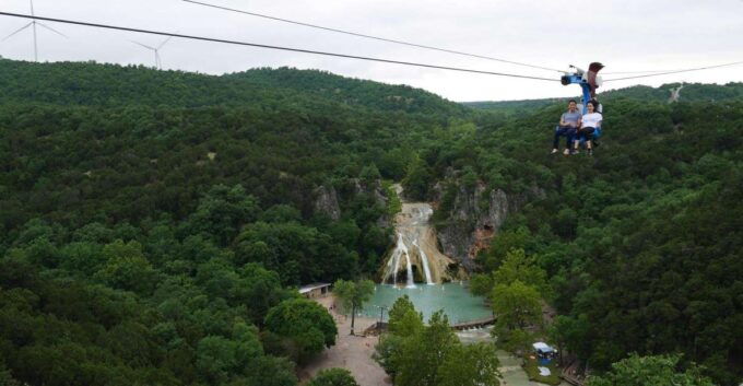 Turner Falls: 777 Zipline - Booking Information