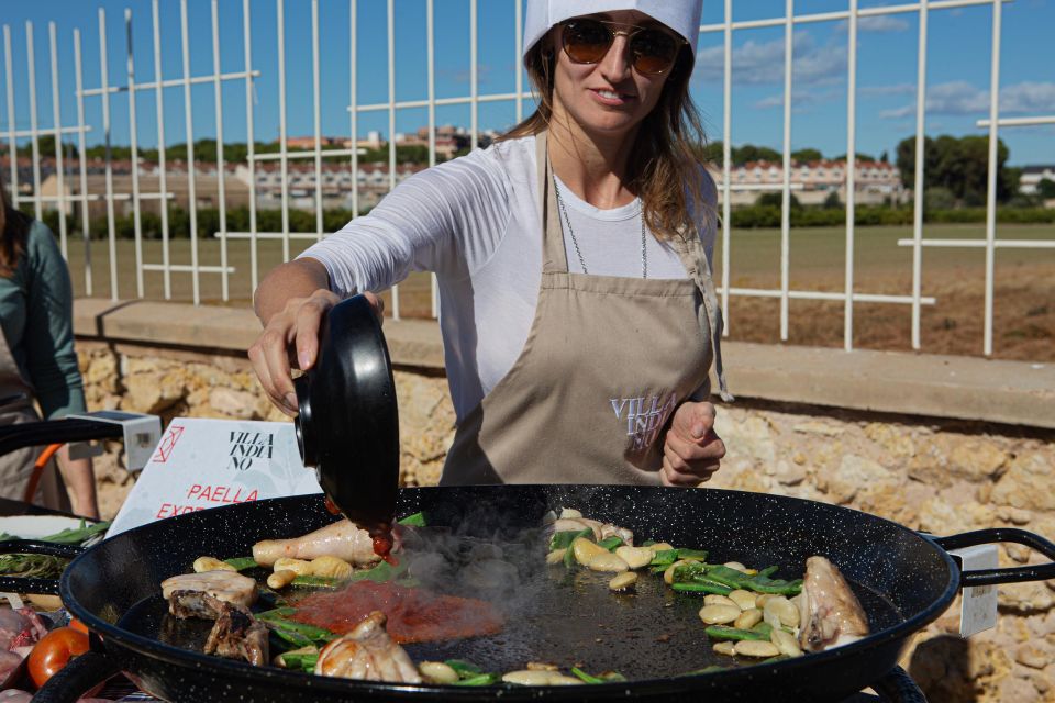 Valencia: Paella Full Experience Workshop at Villa Indiano - Activity Inclusions