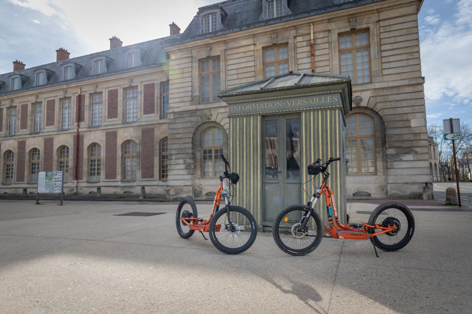 Versailles: Electric Scooter Rental - Restrictions