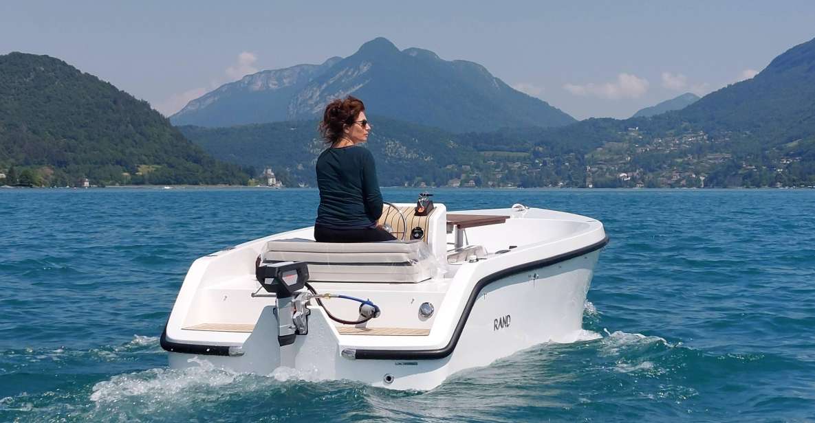 Veyrier-du-Lac: Electric Boat Rental Without License - Inclusions