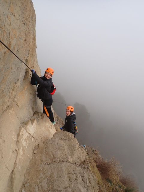 Via Ferrata Baumes Corcades in Centelles - Itinerary and Meeting Point