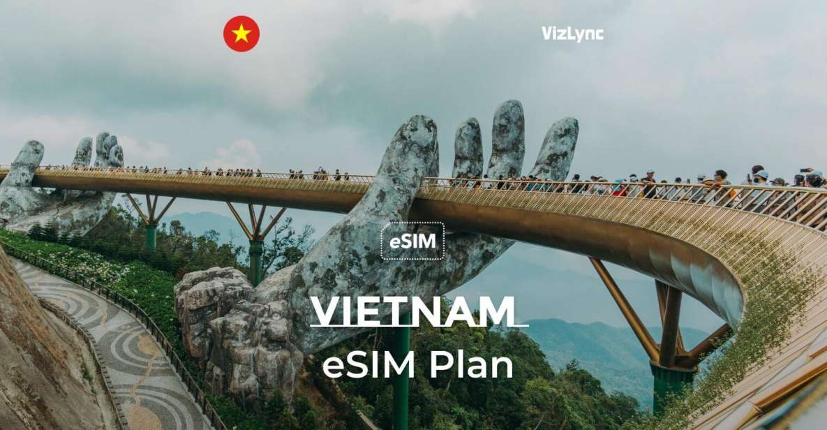 Vietnam Travel Esim Plan - 10GB High Speed Mobile Data - Connectivity Features Included