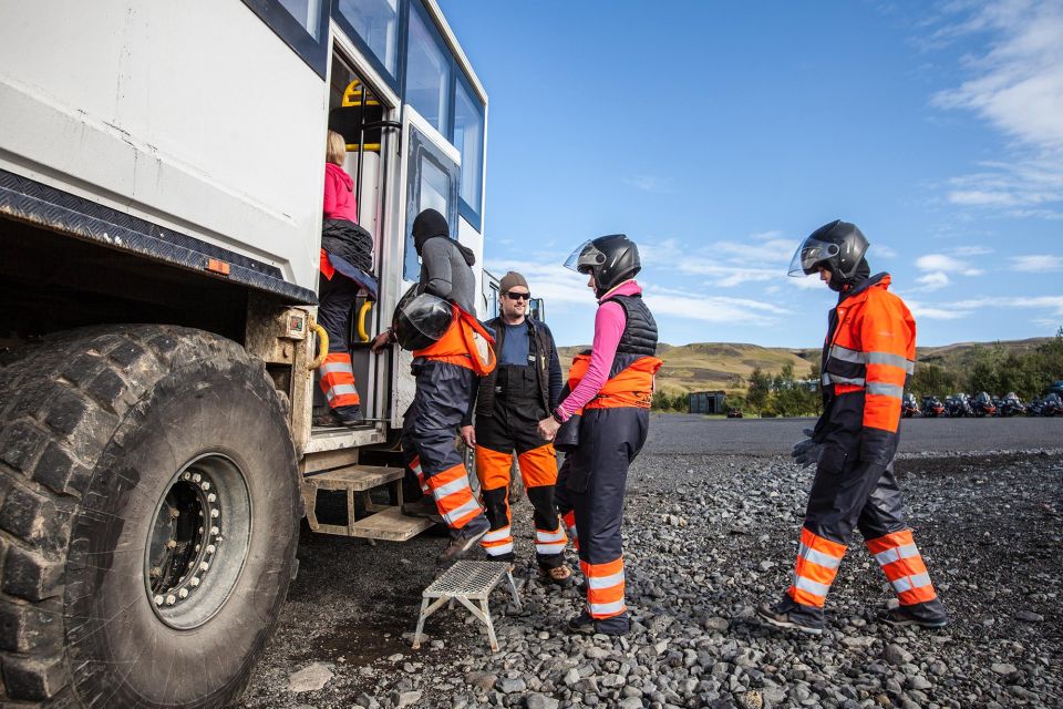 Vik: Mýrdalsjökull Snowmobile Adventure - Live Tour Guide Information