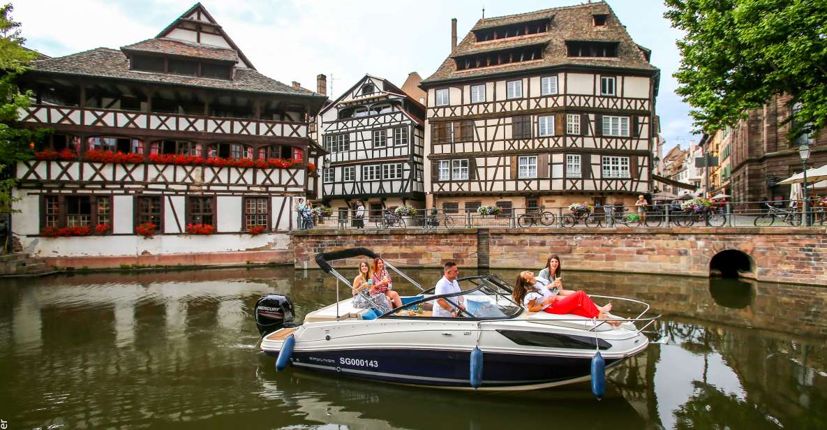 Visit of Strasbourg by Private Boat - Enjoy a Comfortable Cruise