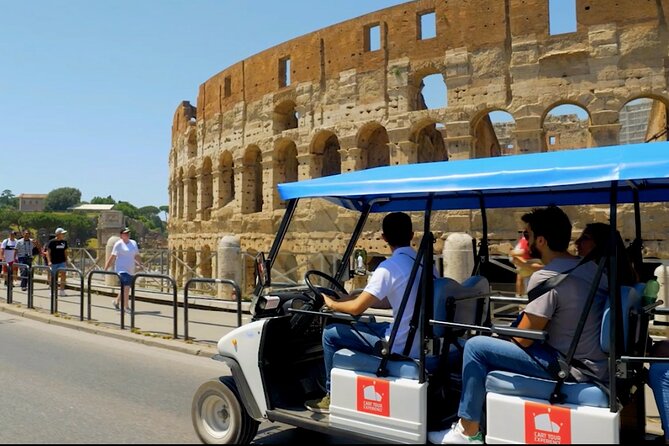 Visit of the Center of Rome by Golf Cart - Booking Information