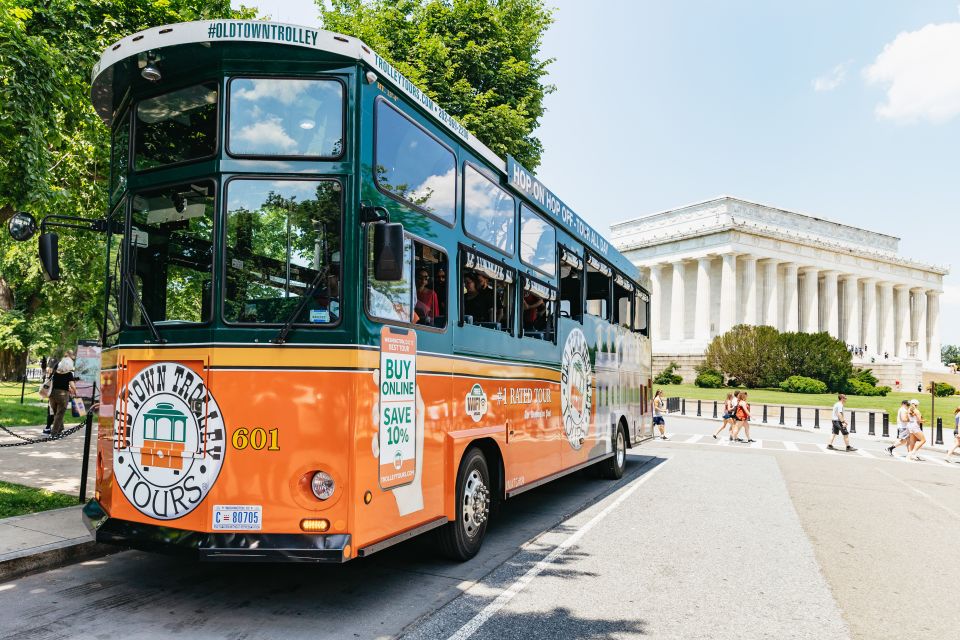 Washington, DC: Old Town Hop-On Hop-Off Trolley City Tour - Participant & Date Selection