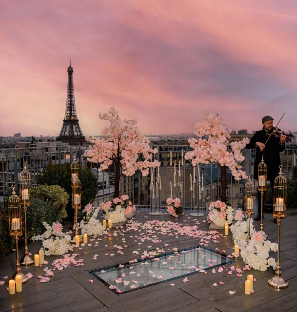 Wedding Proposal on a Parisian Rooftop With 360 View - Additional Information