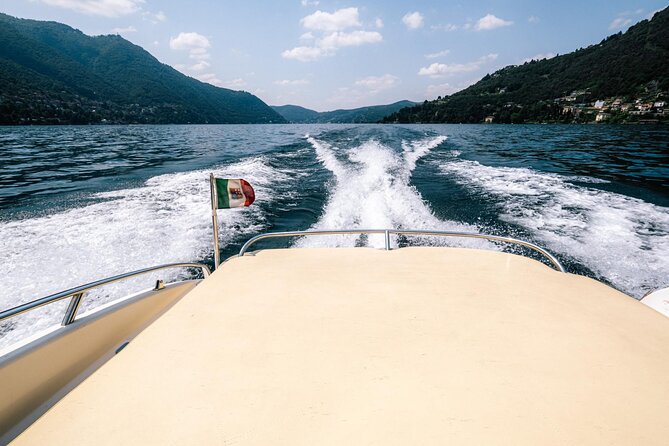 1 Hour Private Cruise on Lake Como Motoscafo Cranchi - Additional Information