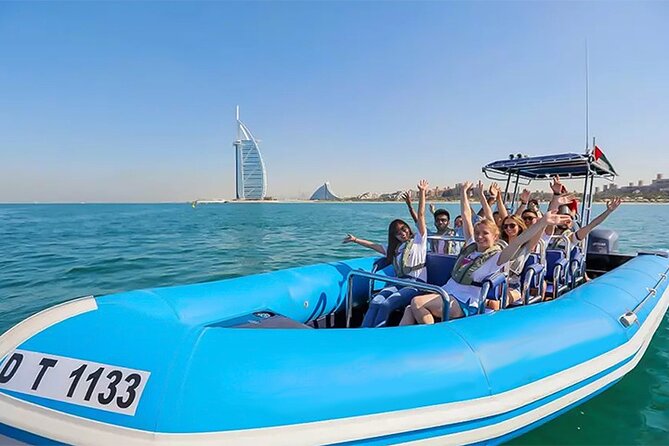 90 Minutes Amazing Speedboat Rib Tour Dubai Experience - Booking Details