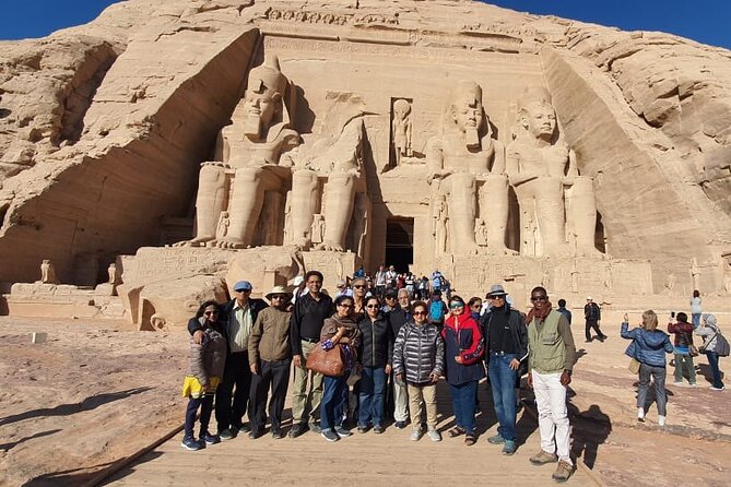 Abu Simbel Temples Private Guided Tour From Aswan by Coach - Pickup and Departure Details