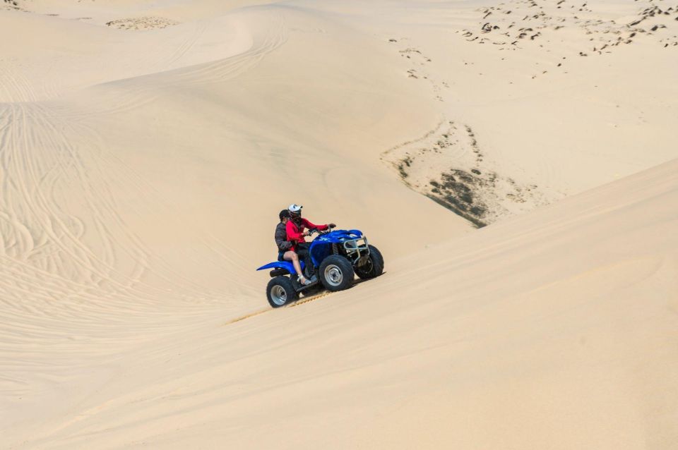 Agadir: Beach and Dune Quad Biking Adventure With Snacks - Tour Guide Commentary