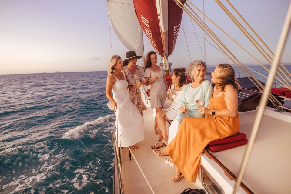 Airlie: Adults Only Sunset Sail With Aperol Spritz/Antipasto - Experience Description