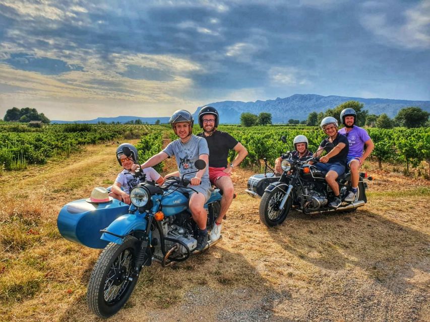 Aix-en-Provence: Wine or Beer Tour in Motorcycle Sidecar - Safety Measures