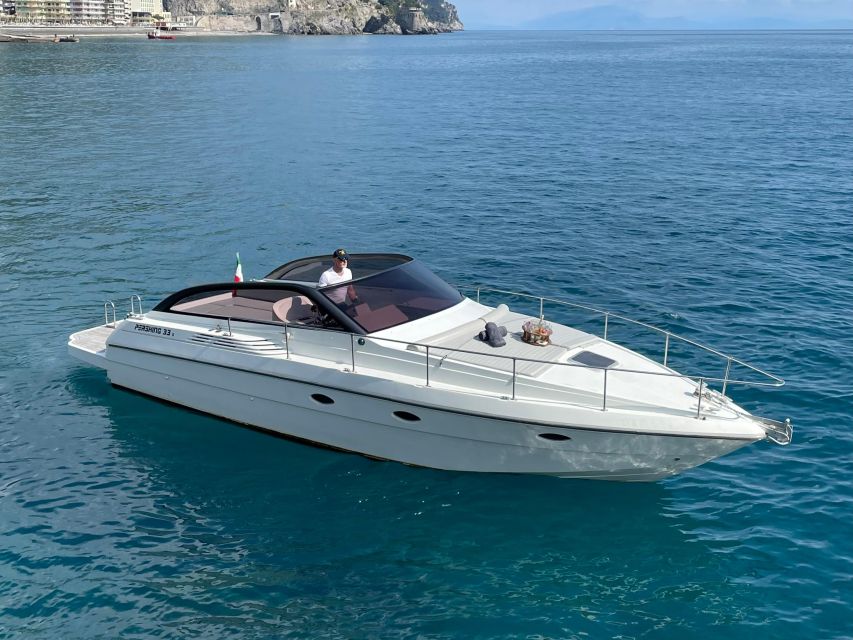 Amalfi Coast: Scenic Boat Private Tour With Aperitif - Activity Highlights and Onboard Aperitif