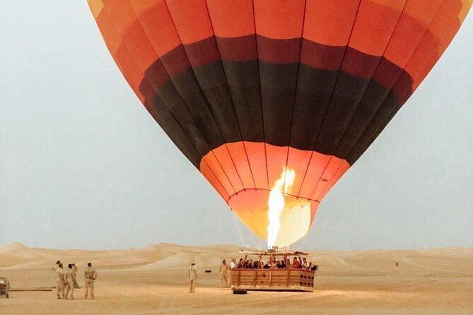 Amazing Dubai Beautiful Desert By Hot Air Balloon & ( Falcon Show ) - Last Words