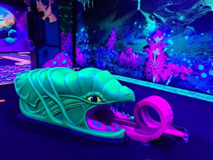 American Dream: Blacklight Mini Golf Entry Ticket - Participant & Date Selection